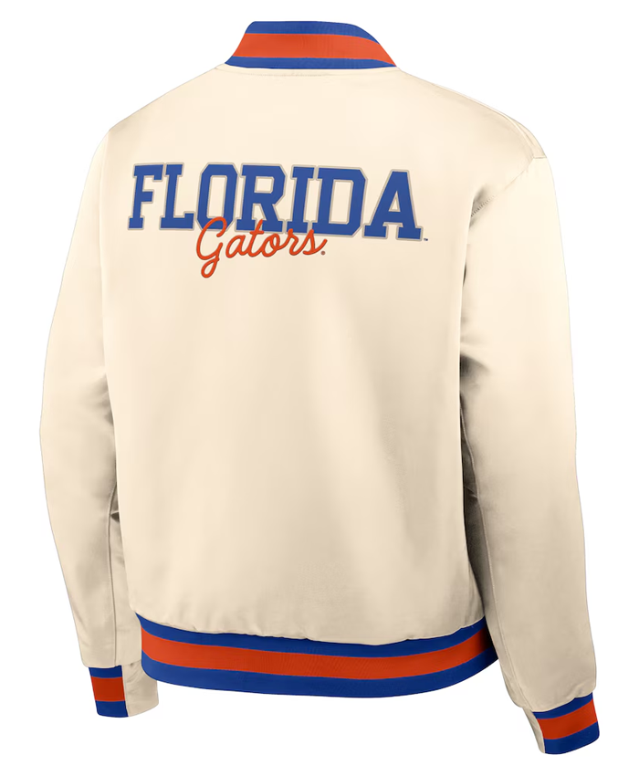 Nike Florida Gators Legacy College Full-Snap Bomber Jacket For Sale