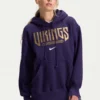 Nike Minnesota Vikings Rivalries 2026 Phoenix Oversized Hoodie