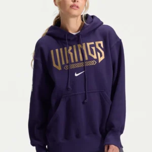 Nike Minnesota Vikings Rivalries 2026 Phoenix Oversized Hoodie