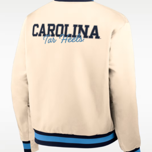 Nike North Carolina Legacy Full-Snap Bomber Jacket Shop Now