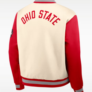 Nike Ohio State Legacy College Full-Snap Bomber Jacket For Sale