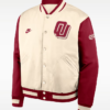 Nike Oklahoma Legacy College Full-Snap Bomber Jacket