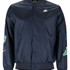 Nike Sportswear Club Men’s Navy Varsity Jacket