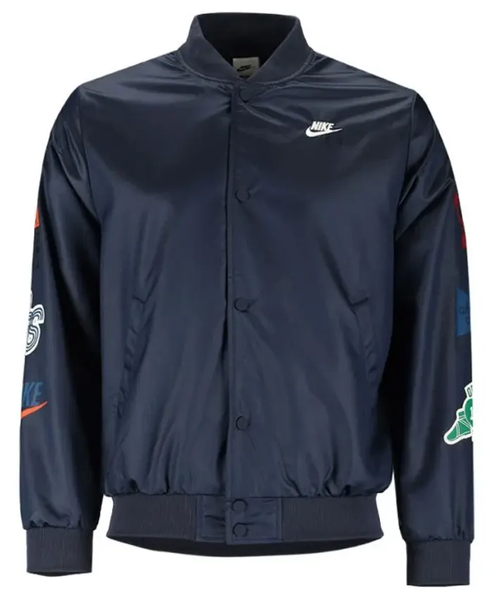 Nike Sportswear Club Men’s Navy Varsity Jacket