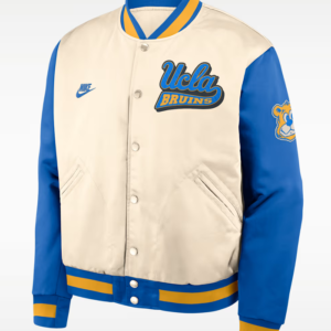 Nike UCLA Bruins Legacy College Full-Snap Bomber Jacket