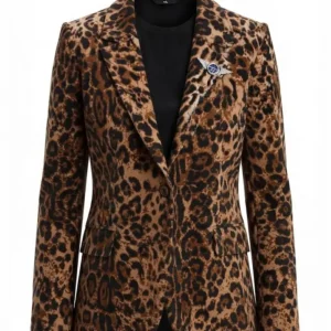 Nobody Wants This Leopard Print Blazer