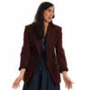 Nobody Wants This S03 Sarah Silverman Burgundy Blazer