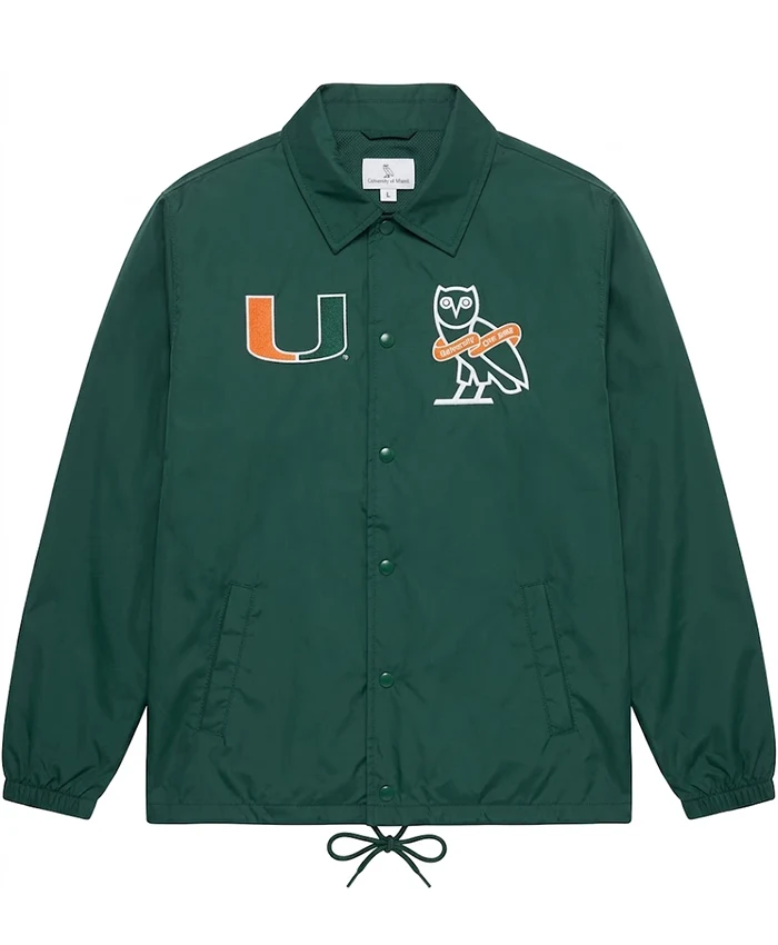 OVO x University of Miami Hurricanes Jacket