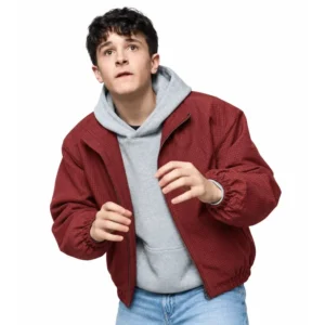 Otto Farrant Ghosts The Possession of Button House Burgundy Jacket