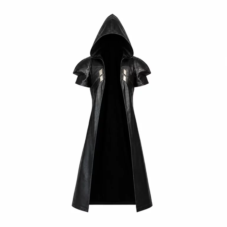 Overwatch Reaper Costume Leather Coat