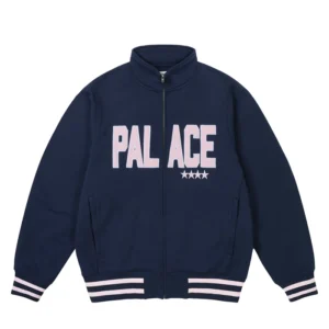 Palace Sporty Zip Funnel Blue Jacket