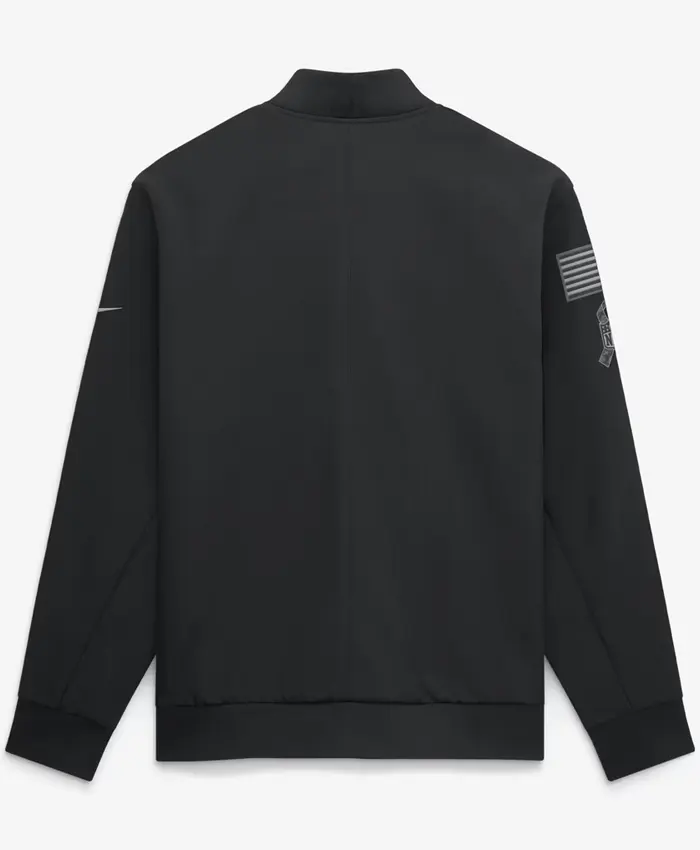 Patriots Black Bomber Jacket