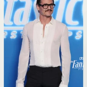 Pedro Pascal Launch Event Shirt