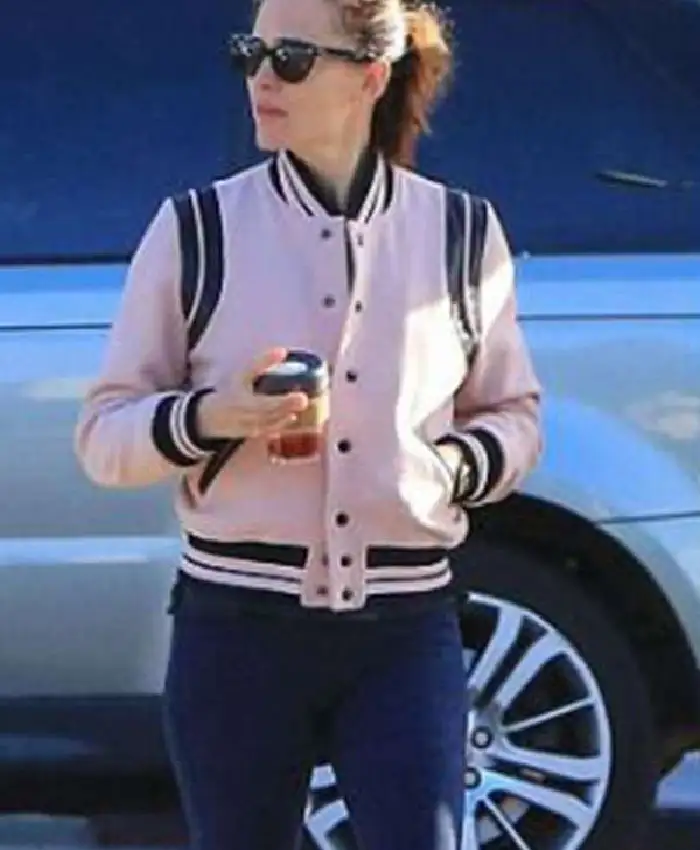 Pink Varsity Jacket