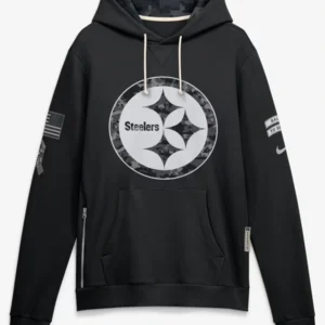 Pittsburgh Steelers 2026 Salute to Service Sideline Hoodie