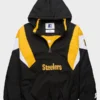 Pittsburgh Steelers Starter Blackout Breakaway Jacket