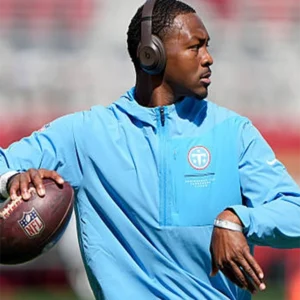 Preseason 2026 Tennessee Titans Sideline Quarter-Zip Pullover Jacket