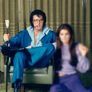 Priscilla Movie Blue Suit
