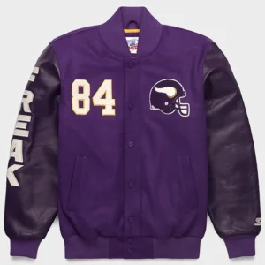 Randy Moss Goat Baltimore Ravens Jacket