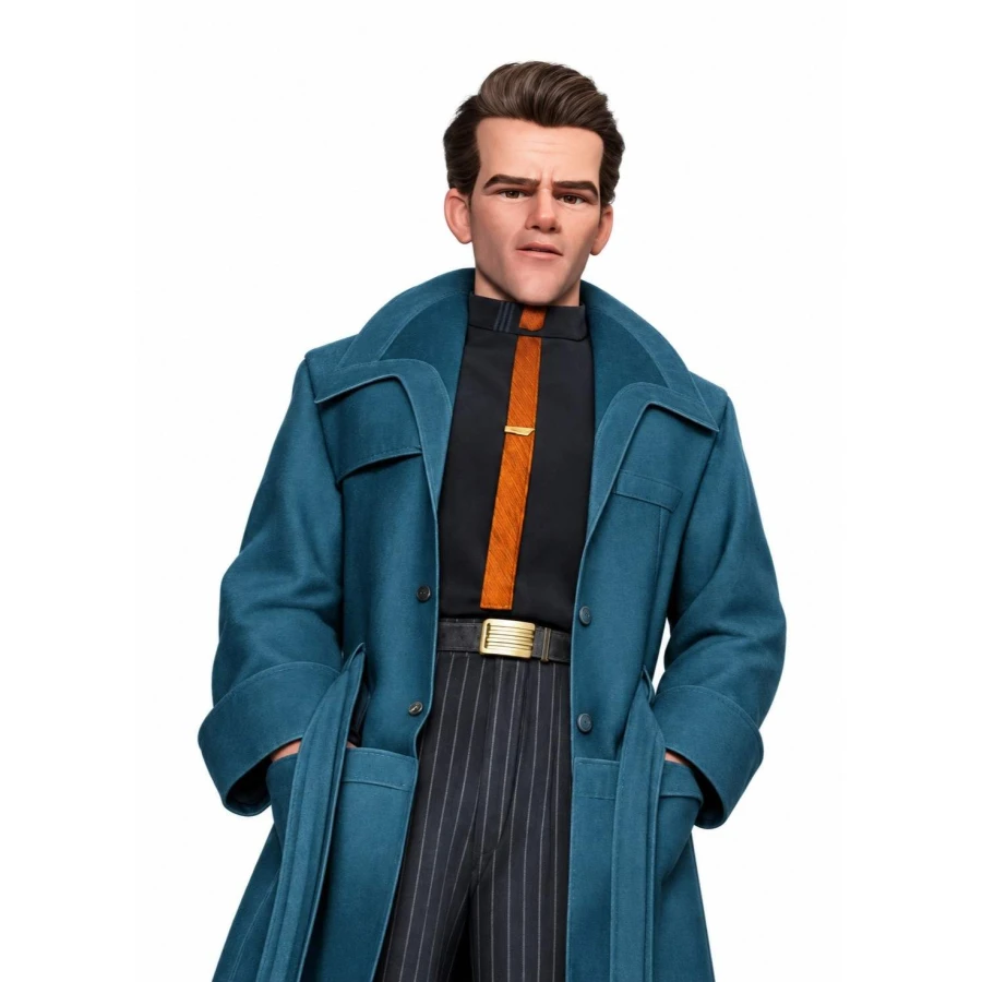 Ray Gunn 2026 Raymond Gunn Teal Blue Coat