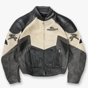 Represent X Belstaff Leather Racing Jacket