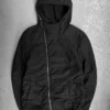 Rick Owens Black Scuba Bullet Cotton Jacket
