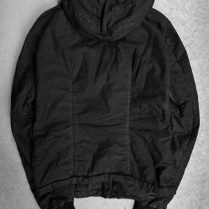 Rick Owens Scuba Bullet Black Cotton Jacket