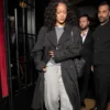 Rihanna César restaurant 2026 Trench Coat