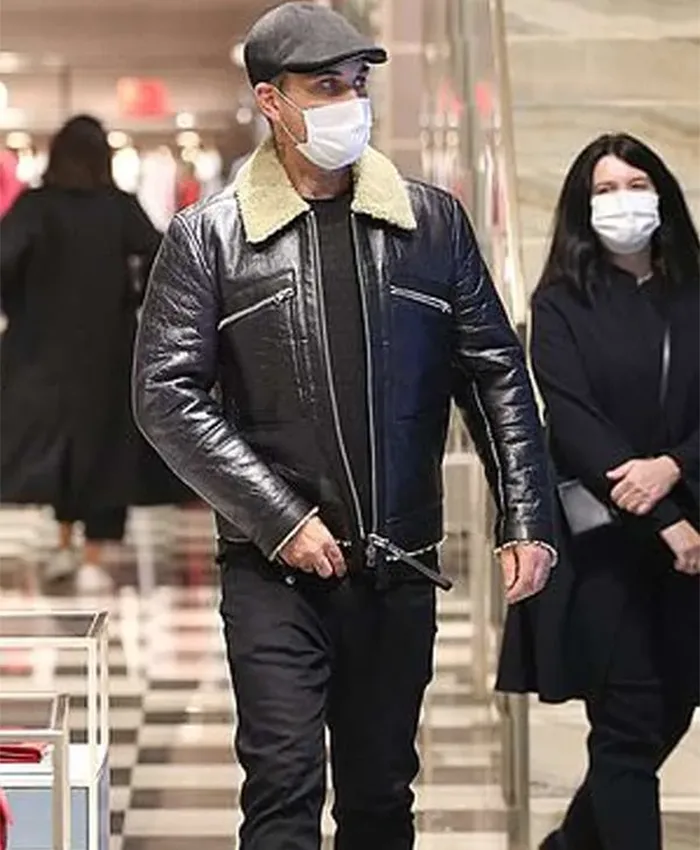 Robbie Williams Leather Jacket