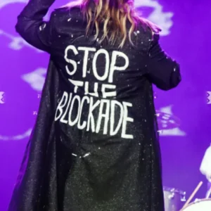 Rosa-Linn-STOP-THE-BLOCKADE-Leather-Coat