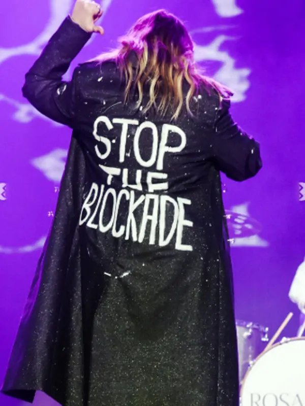 Rosa-Linn-STOP-THE-BLOCKADE-Leather-Coat