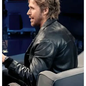 Ryan Gosling Black Leather Jacket