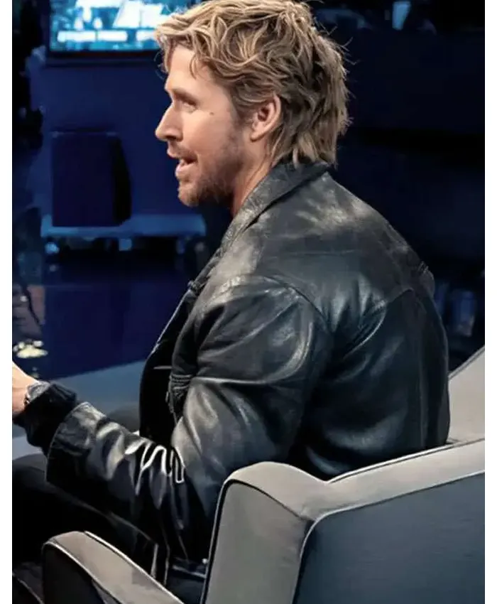 Ryan Gosling Black Leather Jacket
