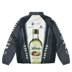 SHop now Palace Cycling Zip Rainbow Jacket For SAle