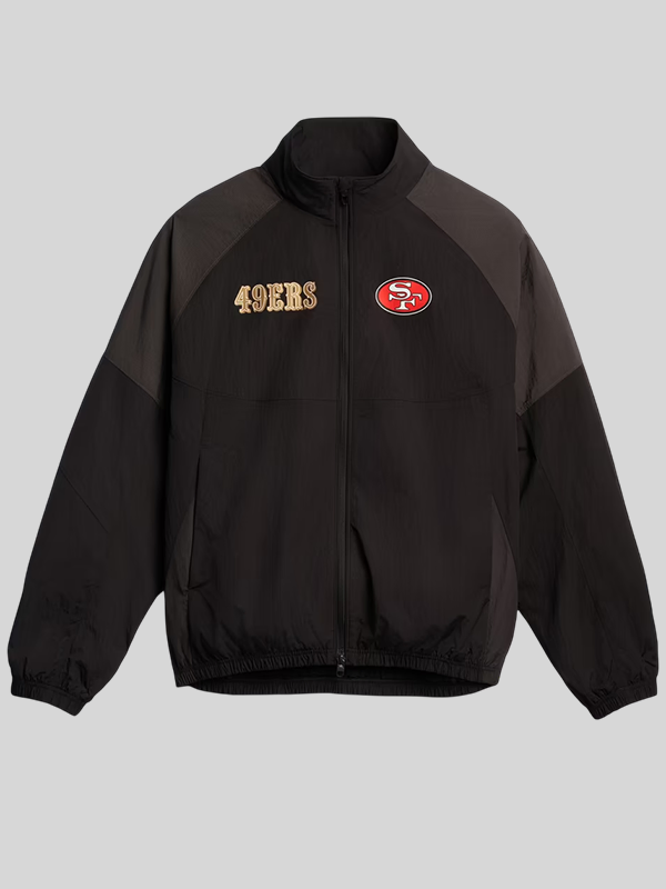 San Francisco 49ers lululemon Black Track Jacket