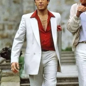 Scarface White Three Piece Suit