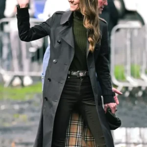 Scotland Bute Shinty 2026 Kate Middleton Coat