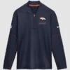 Sean Payton 2026 Denver Broncos Sideline Half-Zip Jacket