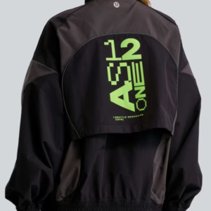 Seattle Seahawks lululemon Women’s Black Ventilated Oversized Track Jacket Shop Now