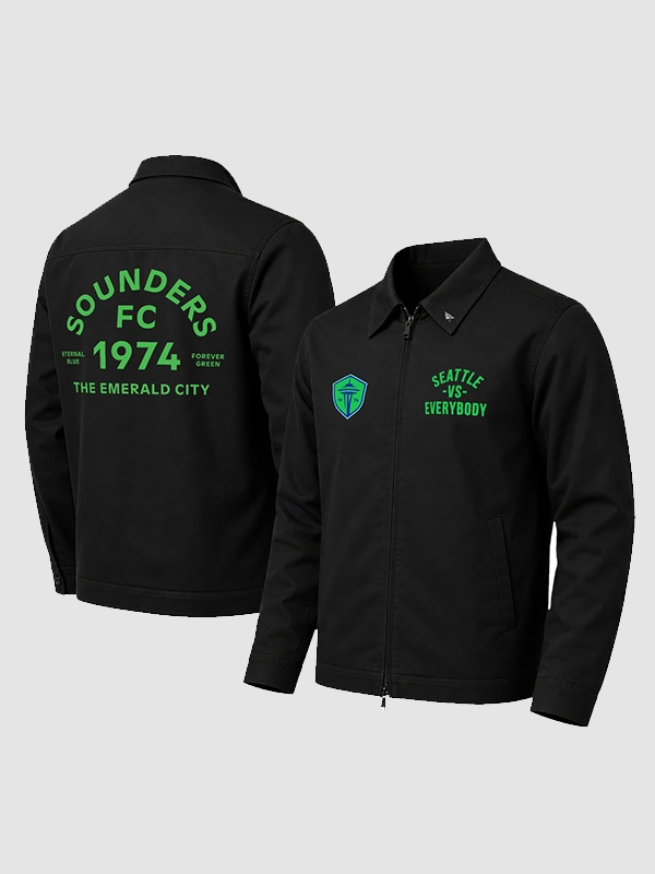Seattle Sounders Vs Everybody x Paper Planes Work Jacket