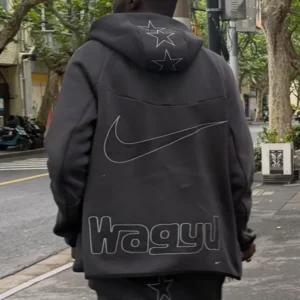 Shanghai Sheck Wes Rocking Wagyu x Nike Jacket For Sale