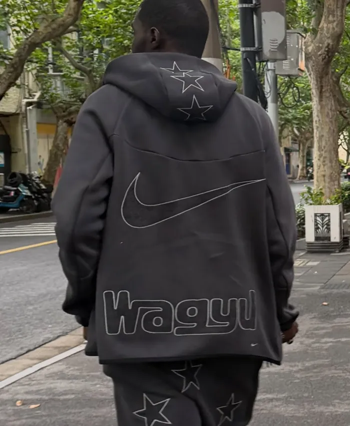 Shanghai Sheck Wes Rocking Wagyu x Nike Jacket For Sale