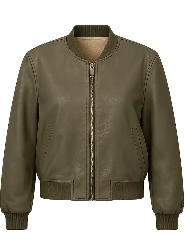 Shaniqua Okwok Maigret S02 Bomber Leather Jacket