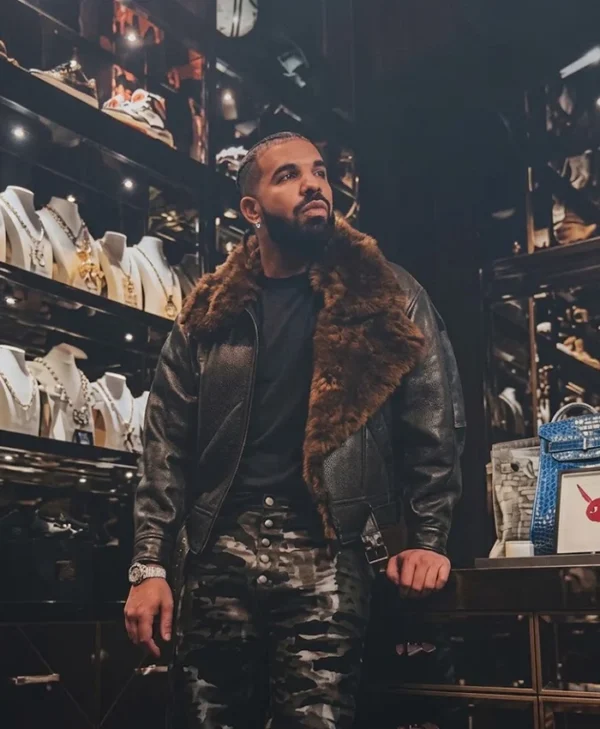 Shearling Leather Coat