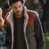Shearling Puffer Vest