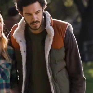 Shearling Puffer Vest