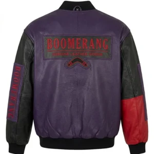 Shop 1992 Cast & Crew Boomerang Leather Jacket