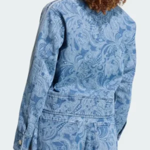 Shop Adidas Liberty London Firebird Denim Jacket
