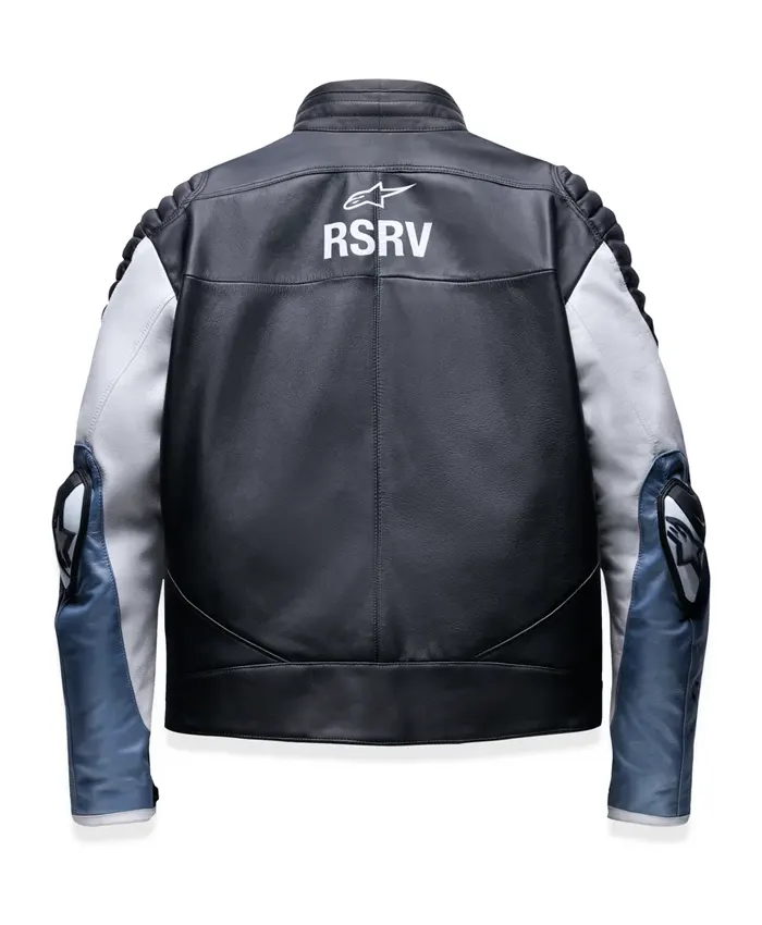 Shop Alpinestars Rsrv Threadline Leather Jacket