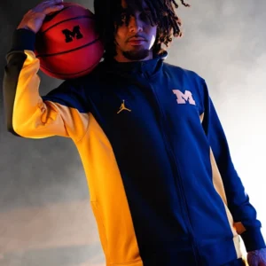Get Jordan 2026 Michigan Wolverines Zip Hoodie